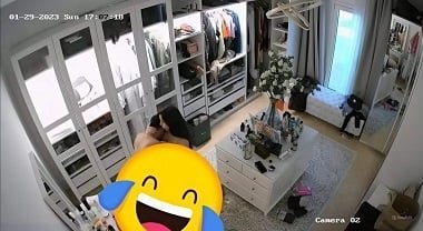 คลิปร้อนของสามีของเธอนำไปบ้านเมื่อภรรยาของเขาไปเที่ยวธุรกิจ