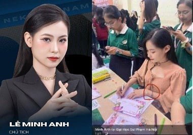 อาจารย์ของมหาวิทยาลัย Pedagogical Le Minh Anh และความลับร้อนแรง