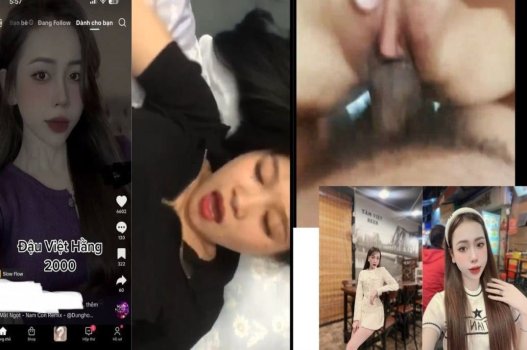 Dau Viet Hang ประสบความสุขกับแฟนของเธอในคลิปที่เป็นตัวหนา