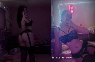 มีเพศสัมพันธ์น้องสาวของเธอในชุดชั้นในที่ชวนให้หลงใหล