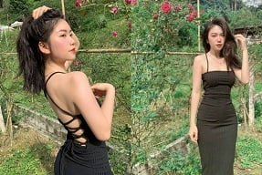 Le Minh Nguyet ทำให้แฟน ๆ หลงใหลในคลิปร้อนที่ Wild Beach