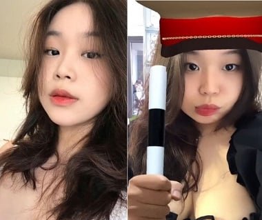 นักเรียนหญิงโชว์ร่างร้อน