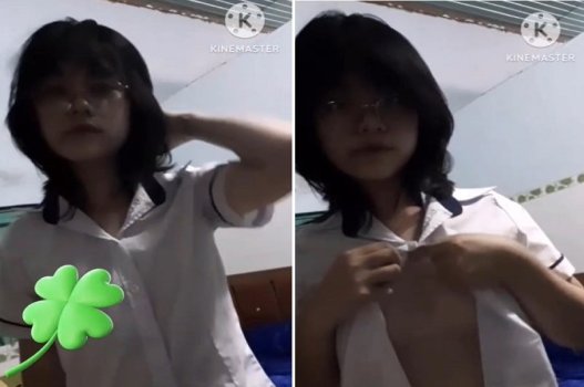 ถ่ายวิดีโอแสดงก้นของเธอ