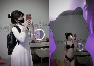Thu Hien Slender Ao Dai ที่มีเสน่ห์