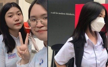 Thuy Ngan นักเรียนชั้นประถมศึกษาปีที่ 12 ได้รับการปล่อยตัวด้วยคลิปที่ละเอียดอ่อน