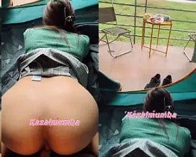 Video Sex Clouds ในเต็นท์เมื่อตั้งแคมป์